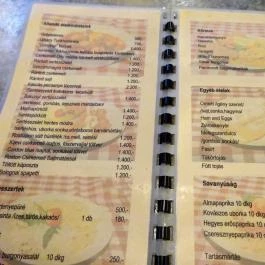 Grinzingi Borozó, Budapest - Étlap/itallap