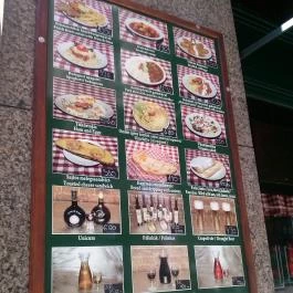 Grinzingi Borozó, Budapest - Étlap/itallap