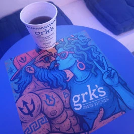 GRK'S Kyros Yeeros, Budapest - Étel/ital