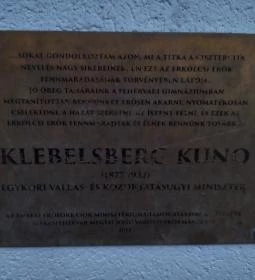 Gróf Klebelsberg Kuno
