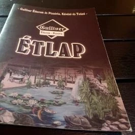 Gulliver Étterem, Pizzéria, Kávézó Budapest - Étlap/itallap