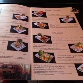Gulliver Étterem, Pizzéria, Kávézó Budapest - Étlap/itallap
