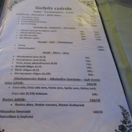 Gulyás Csárda Visegrád - Egyéb