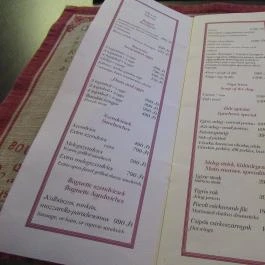 Gusto Cafe Budapest - Étlap/itallap