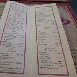 Gusto Cafe Budapest - Étlap/itallap