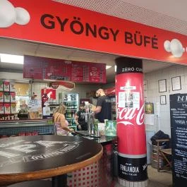 Gyöngy Büfé - Fehérvári úti Vásárcsarnok Budapest - Belső
