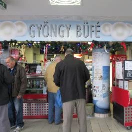 Gyöngy Büfé - Fehérvári úti Vásárcsarnok Budapest - Belső