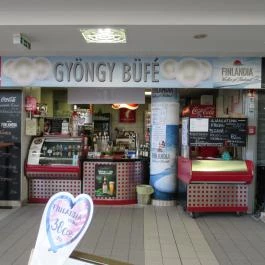 Gyöngy Büfé - Fehérvári úti Vásárcsarnok Budapest - Belső