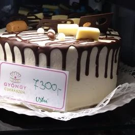 Gyöngy Cukrászda, Makó - Étel/ital