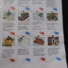 Gyradiko Budapest - Étlap/itallap