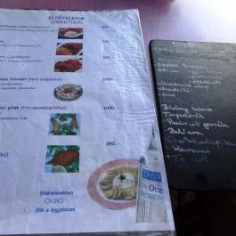 Gyradiko Estia, Budapest - Étlap/itallap