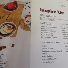 Häagen Dazs - Aréna Plaza Budapest - Étlap/itallap