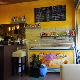 Habcsók Fagyizó Budapest - Belső