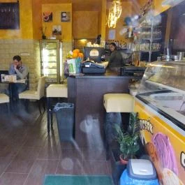 Habcsók Fagyizó Budapest - Belső