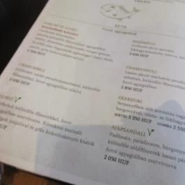 Hachapuri Grúz Étterem Budapest - Étlap/itallap