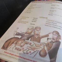 Hachapuri Grúz Étterem Budapest - Étlap/itallap