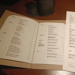 HACHI-KO, Budapest - Étlap/itallap