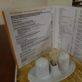 Hajóbár, Zalakaros - Étlap/itallap