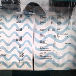 Halas Nagymaros Nagymaros - Étlap/itallap