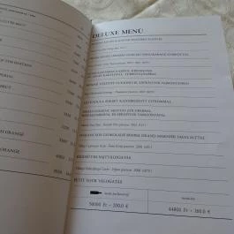 Halászbástya Étterem, Budapest - Étlap/itallap