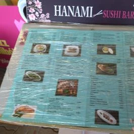 Hanami Sushi Bar - Hűvösvölgy Budapest - Étlap/itallap