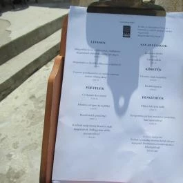 Hangár Bistro Budapest - Étlap/itallap