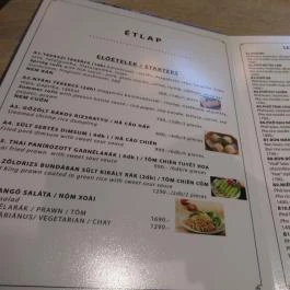 Hanoi Xua Autentikus Vietnámi Étterem, Budapest - Étlap/itallap