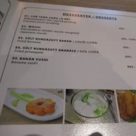 Hanoi Xua Autentikus Vietnámi Étterem, Budapest - Étlap/itallap