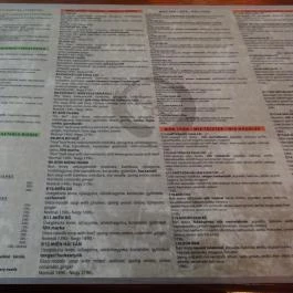 Hanoi Xua Autentikus Vietnámi Étterem Budapest - Étlap/itallap