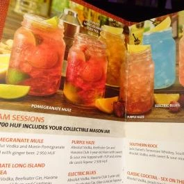 Hard Rock Cafe Budapest, Budapest - Étlap/itallap