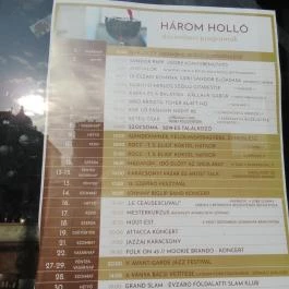 Három Holló Budapest - Étlap/itallap