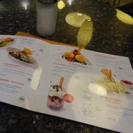 Harrer Cukrászda, Sopron - Étlap/itallap