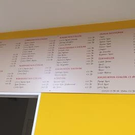 Hathi Étterem, Budapest - Étlap/itallap