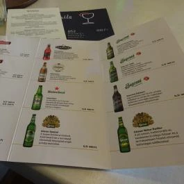 Hattyú Kávézó Budapest - Étlap/itallap