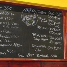 Haverok Cafe Budapest - Étlap/itallap