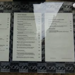 Király100 Gastro Corner Budapest - Étlap/itallap