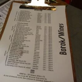 Házi/Állat Bistro Budapest - Étlap/itallap