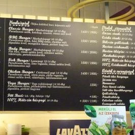 Healthy Kitchen - Lurdy Ház Budapest - Étlap/itallap