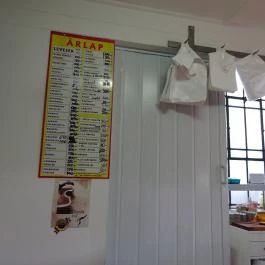 Hegeda Büfé - Belvárosi Piac Budapest - Étlap/itallap