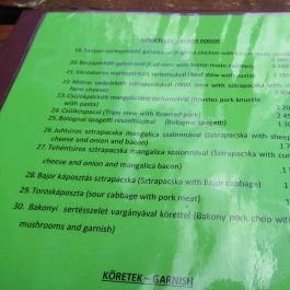 Hegyipatak Étterem Parádsasvár - Egyéb