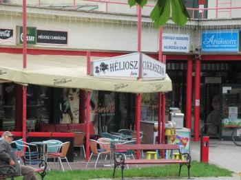 Héliosz cukrászda Ajka