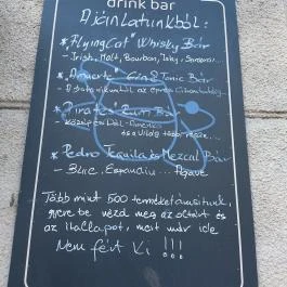 Hélium Drink Bár Budapest - Étlap/itallap