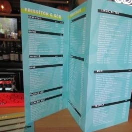 Hello Buda Budapest - Étlap/itallap