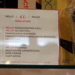 Hello Paleo - WestEnd City Center Budapest - Egyéb