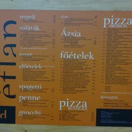 Híd Bistro Budapest - Étlap/itallap