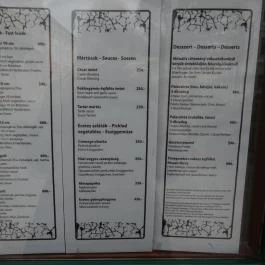 Central Coffee Székesfehérvár - Étlap/itallap