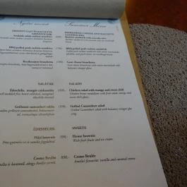 Holló & Róka, Budapest - Étlap/itallap