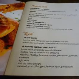 Home Field Gastro Pub Budapest - Étlap/itallap