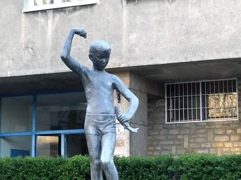 Horgászó fiú Budapest