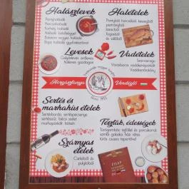 Horgásztanya Étterem Budapest - Étlap/itallap